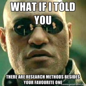 told you - Research meme