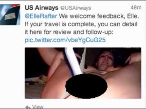 US Airways Porn Tweet